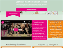 Tablet Screenshot of kreadoe.nl