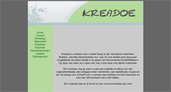 Desktop Screenshot of kreadoe.be